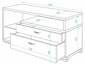 Тумба под ТВ ТК-10 М в Ревде - revda.mebel24.online | фото 2