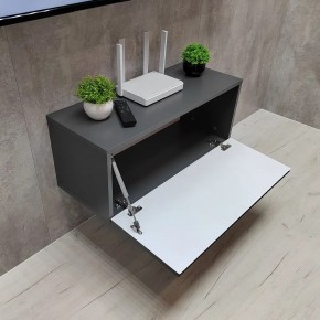 Тумба подвесная под ТВ LINES MTV1-MA 750 Темно-серый (Графит-M 10.1.25) в Ревде - revda.mebel24.online | фото 3