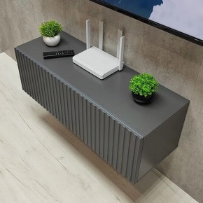 Тумба подвесная под ТВ LINES MTV3-MA 900 Темно-серый (Графит-M 10.1.25) в Ревде - revda.mebel24.online | фото 2