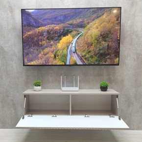 Тумба подвесная под ТВ LINES MTV4-MA 1150 Бежевый (Леда-М 10.1.5) в Ревде - revda.mebel24.online | фото 3