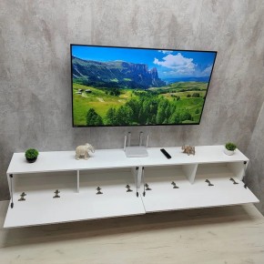 Тумба подвесная под ТВ LINES MTV4-MA 1150 Белый матовый (Белый-M 10.1.2) в Ревде - revda.mebel24.online | фото 11