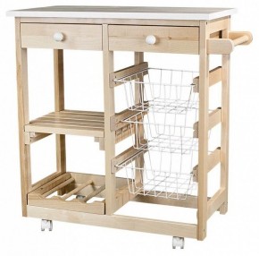 Тумба с баром и корзинами Мебелик в Ревде - revda.mebel24.online | фото