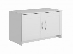 Тумба СИРИУС двухдверная низкая, цвет белый в Ревде - revda.mebel24.online | фото