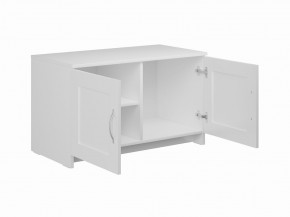 Тумба СИРИУС двухдверная низкая, цвет белый в Ревде - revda.mebel24.online | фото 2