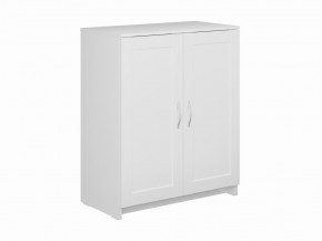 Тумба СИРИУС двухдверная, цвет белый в Ревде - revda.mebel24.online | фото
