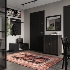 Тумба СИРИУС двухдверная, цвет Дуб Венге в Ревде - revda.mebel24.online | фото 4