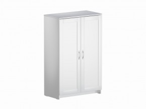 Тумба СИРИУС двухдверная высокая, цвет белый в Ревде - revda.mebel24.online | фото