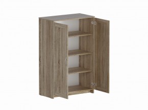 Тумба СИРИУС двухдверная высокая, цвет Дуб Сонома в Ревде - revda.mebel24.online | фото 3