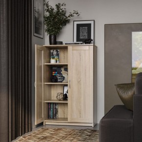 Тумба СИРИУС двухдверная высокая, цвет Дуб Сонома в Ревде - revda.mebel24.online | фото 4