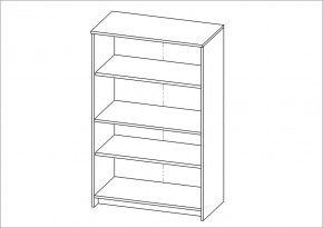 Тумба СИРИУС двухдверная высокая, цвет Дуб Венге в Ревде - revda.mebel24.online | фото 3