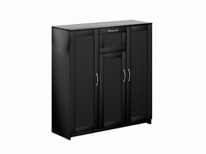 Тумба СИРИУС трехдверная с одним ящиком, цвет Дуб Венге в Ревде - revda.mebel24.online | фото