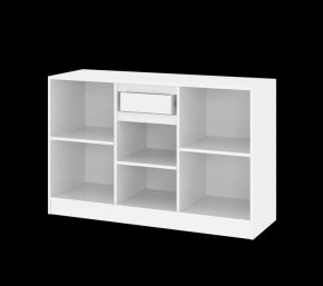 Тумба ТВ малая Парус (Белый/Графит) в Ревде - revda.mebel24.online | фото 5