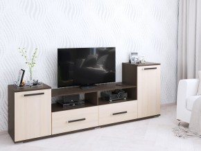 Тумба ТВ Парус-2 венге/дуб молочный в Ревде - revda.mebel24.online | фото