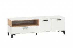 Тумба ТВА НМ 013.44 "Bergen" (Белый/Дуб бунратти) в Ревде - revda.mebel24.online | фото