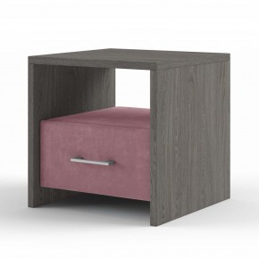 Тумба Wood в ткани велюр Enigma в Ревде - revda.mebel24.online | фото 2