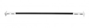 Турник раздвижной 1450-1700 цв. белый-черный FLEXTER PROFI в Ревде - revda.mebel24.online | фото