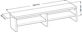ТВ-тумба Энкель ТВ16, тамбурат, цвет белый в Ревде - revda.mebel24.online | фото 3