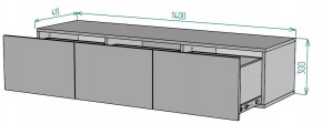 ТВ тумба подвесная TV79 (3 ящика) в Ревде - revda.mebel24.online | фото 2