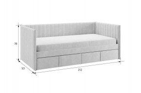 ТВИКС Кровать (софа) с ящиками 900 в Ревде - revda.mebel24.online | фото 2