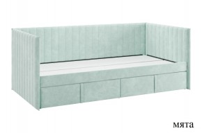 ТВИКС Кровать (софа) с ящиками 900 (мята) в Ревде - revda.mebel24.online | фото