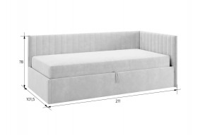 ТВИКС Кровать (тахта) с ПМ 900 в Ревде - revda.mebel24.online | фото 2