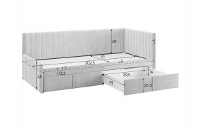 ТВИКС Кровать (тахта) с ящиками 900 в Ревде - revda.mebel24.online | фото 3