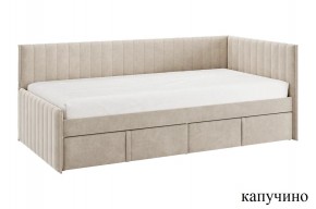 ТВИКС Кровать (тахта) с ящиками 900 (капучино) в Ревде - revda.mebel24.online | фото