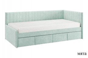 ТВИКС Кровать (тахта) с ящиками 900 (мята) в Ревде - revda.mebel24.online | фото