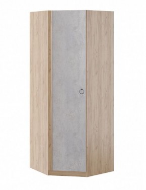 Угловой шкаф Глэдис М21 (Дуб Золото/Цемент светлый) в Ревде - revda.mebel24.online | фото