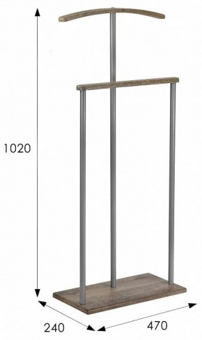 Вешалка для костюма Дэви 1 в Ревде - revda.mebel24.online | фото 12