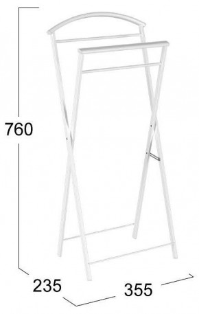 Вешалка для костюма Контур в Ревде - revda.mebel24.online | фото 2