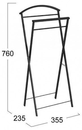 Вешалка для костюма Контур в Ревде - revda.mebel24.online | фото