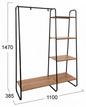 Вешалка гардеробная Скандинавия 1 в Ревде - revda.mebel24.online | фото 2