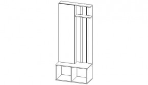 ЛУКСОР-12 Вешалка (ЦРК.ЛКС.12 вешалка) в Ревде - revda.mebel24.online | фото 2