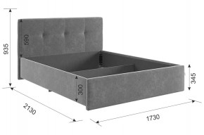 ВЕСТА Кровать с основанием 1600 в Ревде - revda.mebel24.online | фото 2