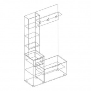 ВИТА Прихожая (левое исполнение) в Ревде - revda.mebel24.online | фото 2