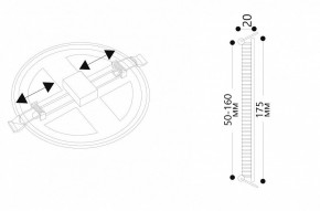 Встраиваемый светильник Arte Lamp Mesura A7974PL-1WH в Ревде - revda.mebel24.online | фото 5