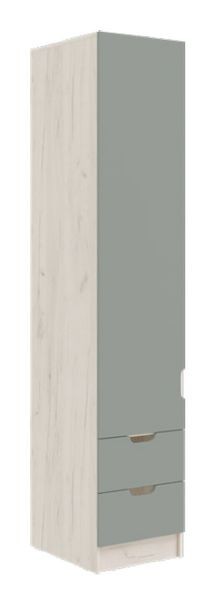 ЮНИОР-4 Детская (модульная) МДФ (Шарли Бриз) в Ревде - revda.mebel24.online | фото 3