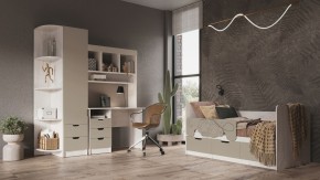 ЮНИОР-4 Детская (модульная) МДФ (Шарли Мокко) в Ревде - revda.mebel24.online | фото