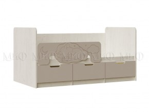 ЮНИОР-4 Кровать 1600 (Шарли Мокко) в Ревде - revda.mebel24.online | фото