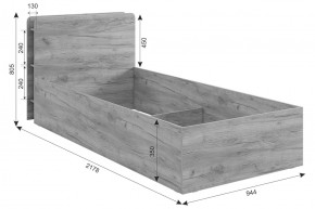 ЮНИОР Кровать с основанием 900 в Ревде - revda.mebel24.online | фото 3