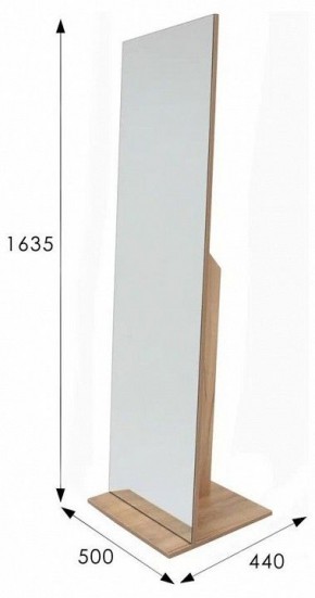 Зеркало напольное Стелла 2 в Ревде - revda.mebel24.online | фото 7